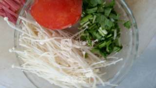 蔬菜肉丝汤的做法步骤：1