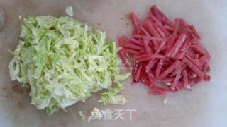 蔬菜肉丝汤的做法步骤：2