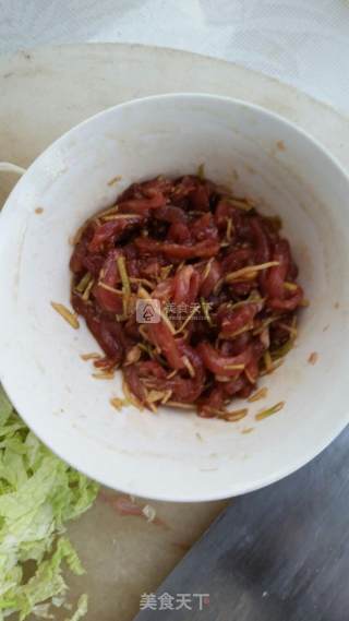 蔬菜肉丝汤的做法步骤：4
