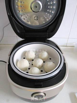 桂花豆沙包的做法步骤：17