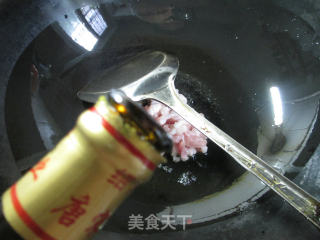 肉丝圆白菜炒饭的做法步骤：2