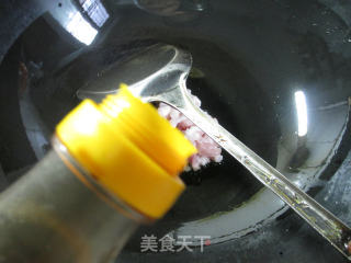 肉丝圆白菜炒饭的做法步骤：3