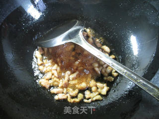 肉丝圆白菜炒饭的做法步骤：4