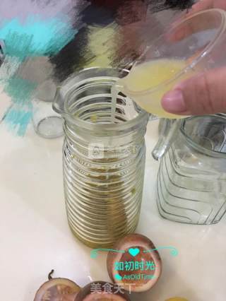 热带水果茶-百香果柠檬绿的做法步骤：6