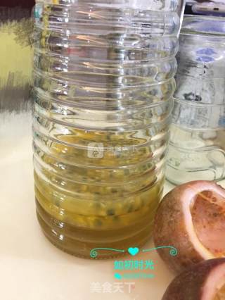 热带水果茶-百香果柠檬绿的做法步骤：8