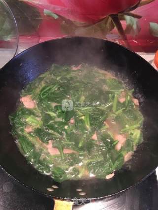 猪肝菠菜汤的做法步骤：4