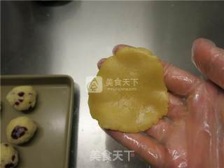 椰蓉蔓越莓馅月饼的做法步骤：14