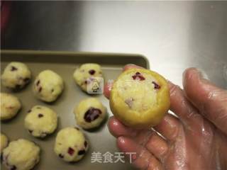 椰蓉蔓越莓馅月饼的做法步骤：16