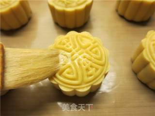 椰蓉蔓越莓馅月饼的做法步骤：27