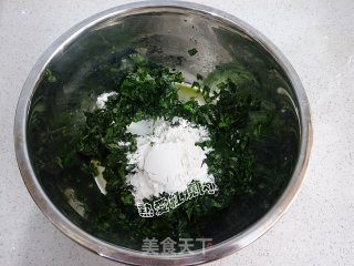 红薯叶窝头——#铁釜烧饭就是香#的做法步骤：7