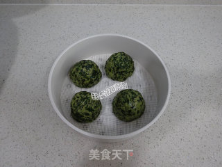 红薯叶窝头——#铁釜烧饭就是香#的做法步骤：11