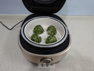 红薯叶窝头——#铁釜烧饭就是香#的做法步骤：12
