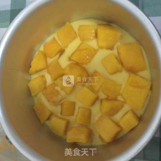【芒果流心蛋糕】的做法步骤：8