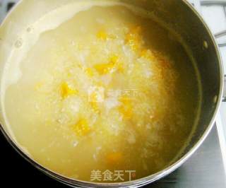 金瓜小米粥的做法步骤：7