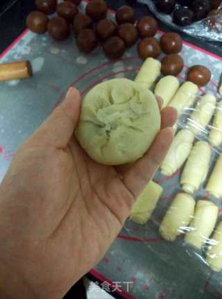 蛋黄酥的做法步骤：20