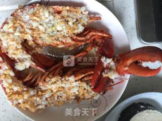蒜蓉波士顿龙虾的做法步骤：5