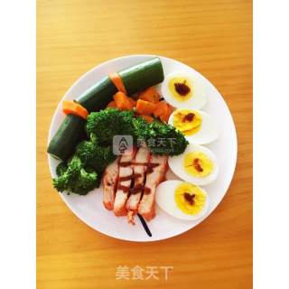 健身营养餐的做法步骤：1