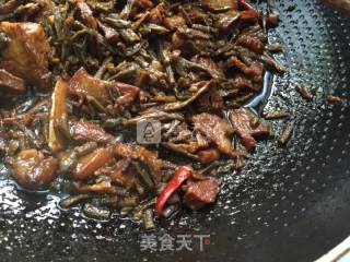干豆角烧肉的做法步骤：7