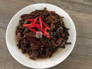 干豆角烧肉的做法步骤：9