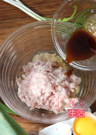 鲜肉鲜虾馄饨 云吞的做法步骤：3