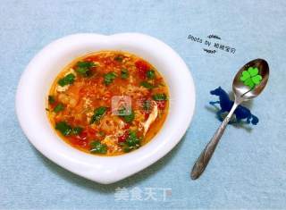 番茄蛋花银耳汤的做法步骤：12