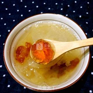 银耳桃胶皂角米羹的做法步骤：4