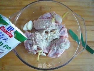 脆皮鸡翅的做法步骤：3
