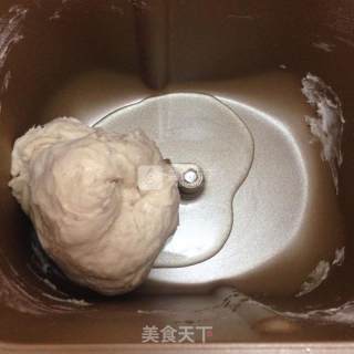 意大利熏火腿面包圈的做法步骤：3