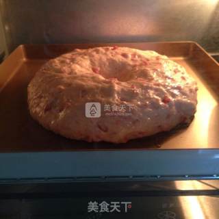 意大利熏火腿面包圈的做法步骤：11