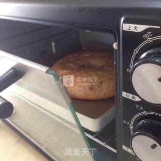 意大利熏火腿面包圈的做法步骤：12