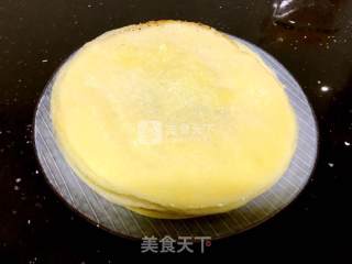 芒果千层蛋糕的做法步骤：8