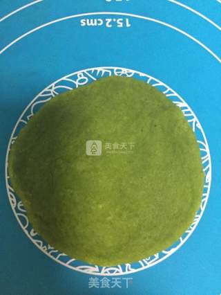 芝心榴莲冰皮月饼的做法步骤：8