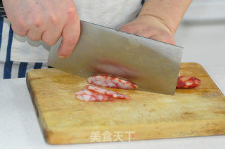 腊味煲仔饭的做法步骤：2