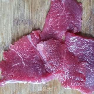 牛肉菜心粥—小恙后补力气！的做法步骤：2