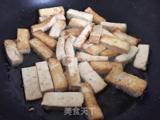 老豆腐烧青菜的做法步骤：3