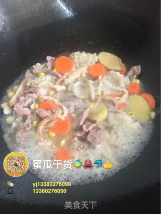 石斑花胶青瓜煲的做法步骤：5