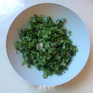 【四叶小馆】曲麻菜五花肉饭的做法步骤：6