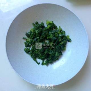 【四叶小馆】曲麻菜五花肉饭的做法步骤：7