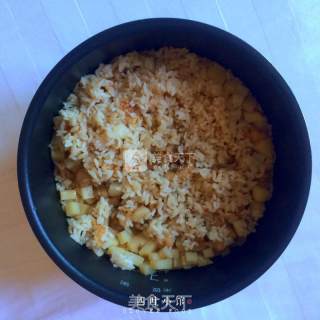【四叶小馆】曲麻菜五花肉饭的做法步骤：8