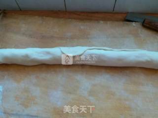 葱香火腿花卷的做法步骤：7