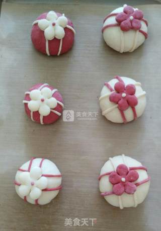 如意吉祥椰蓉包的做法步骤：12
