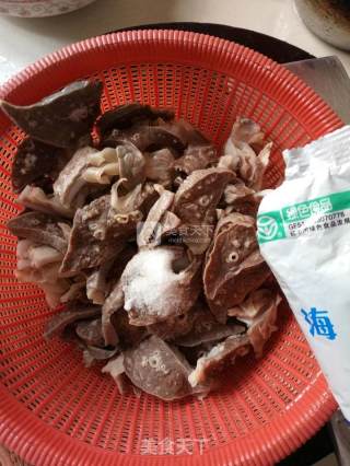 姜酒猪肺的做法步骤：2