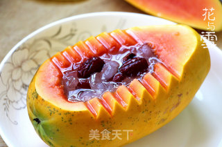 经典木瓜炖雪蛤的做法步骤：10