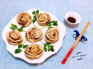玫瑰蒸饺的做法步骤：11