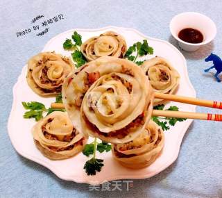玫瑰蒸饺的做法步骤：12