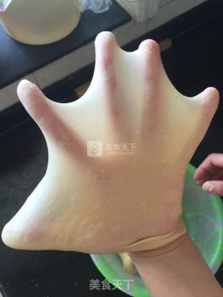 蛋白肉松小面包的做法步骤：2