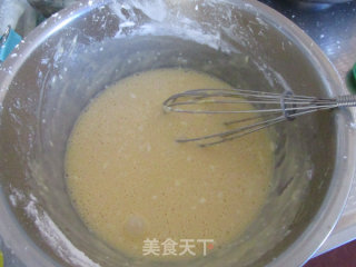 奶黄肉松蛋黄酥的做法步骤：4