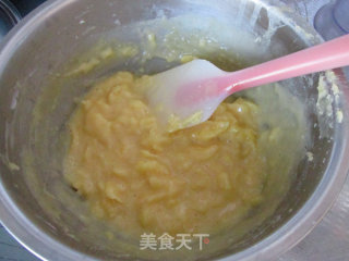 奶黄肉松蛋黄酥的做法步骤：6