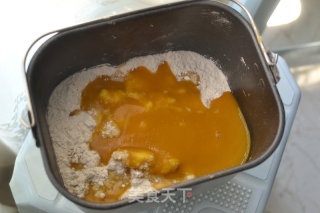 南瓜吐司的做法步骤：1