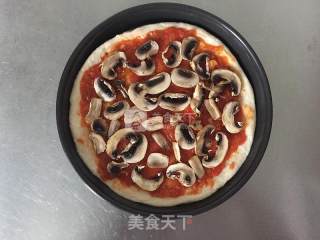 鲜虾披萨的做法步骤：12